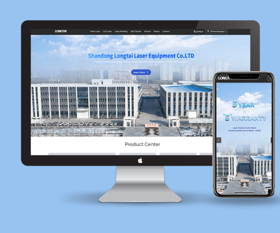 激光設(shè)備公司外貿(mào)網(wǎng)站建設(shè)案例-首頁(yè)設(shè)計(jì)展示